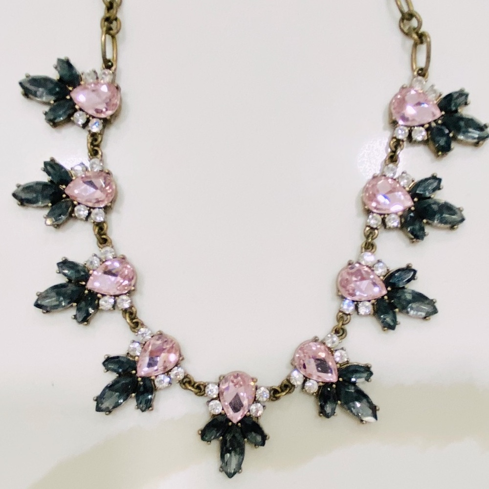 J. Crew Crystal Statement Necklace